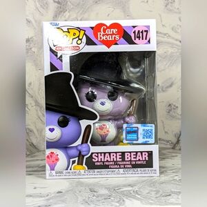 Funko Pop Care Bears Witch Share Bear 1417, NYCC 2024 Exclusive, MIB